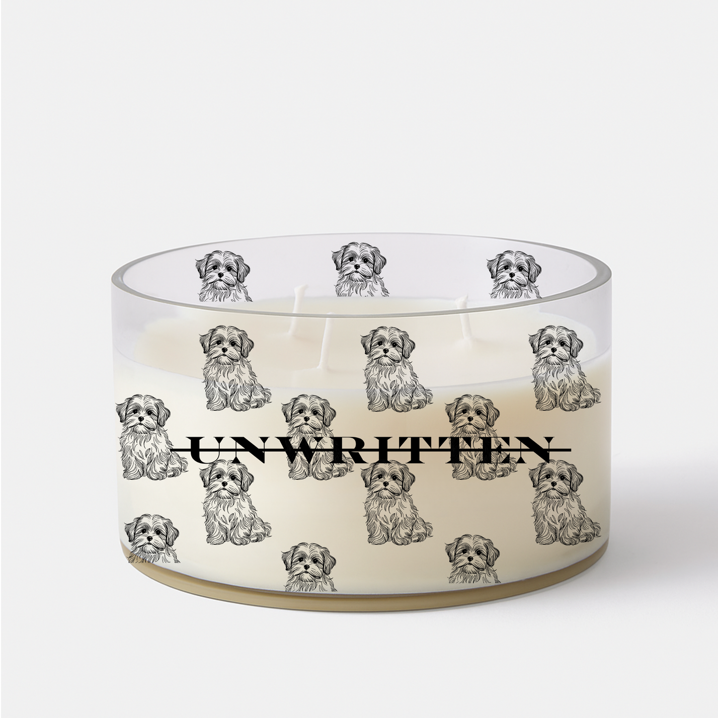 Shih Tzu Container Candle