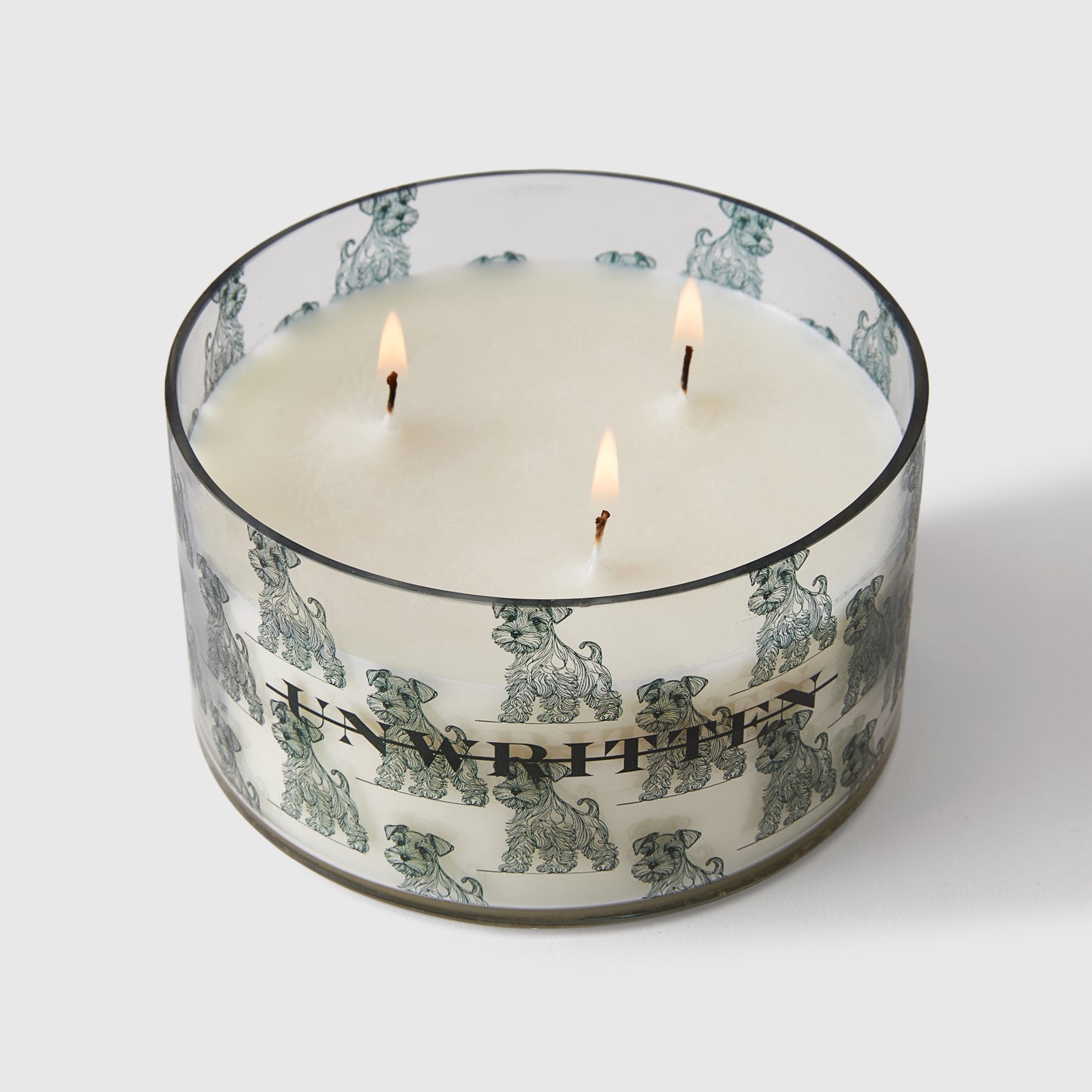 Schnauzer Container Candle
