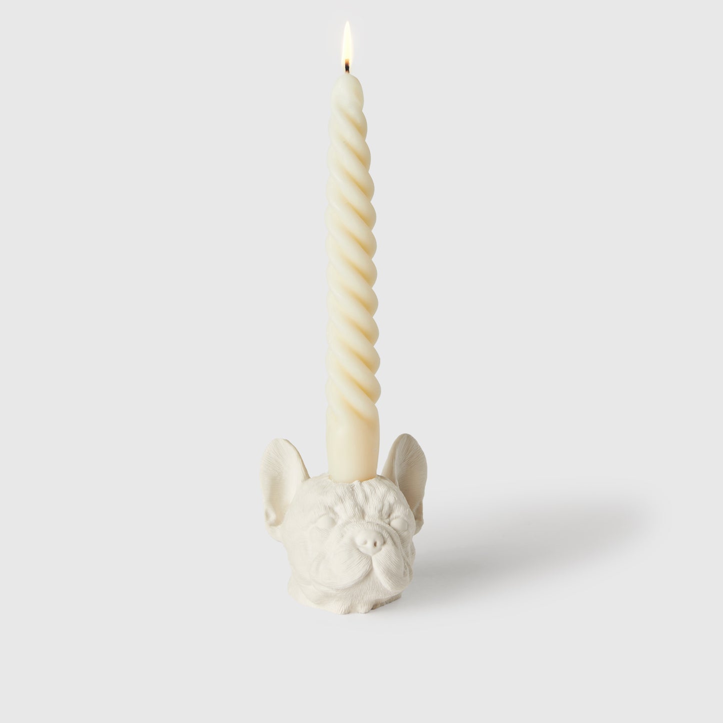 Frenchie Candle Holder