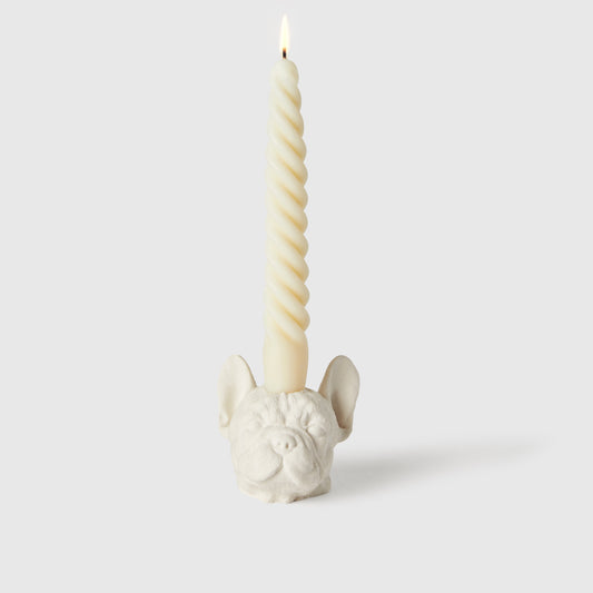 Frenchie Candle Holder