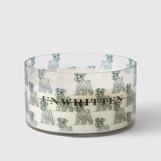 Schnauzer Container Candle