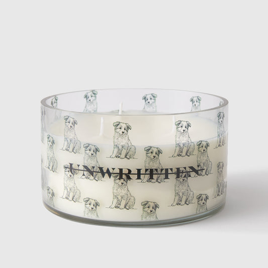 Border Collie Container Candle