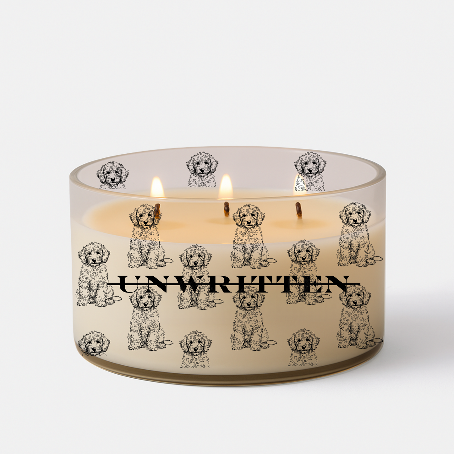 Labradoodle Container Candle