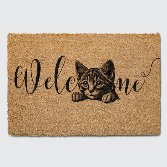 Tabby Cat Doormat