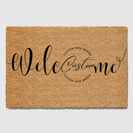 Custom Dog Breed Doormat