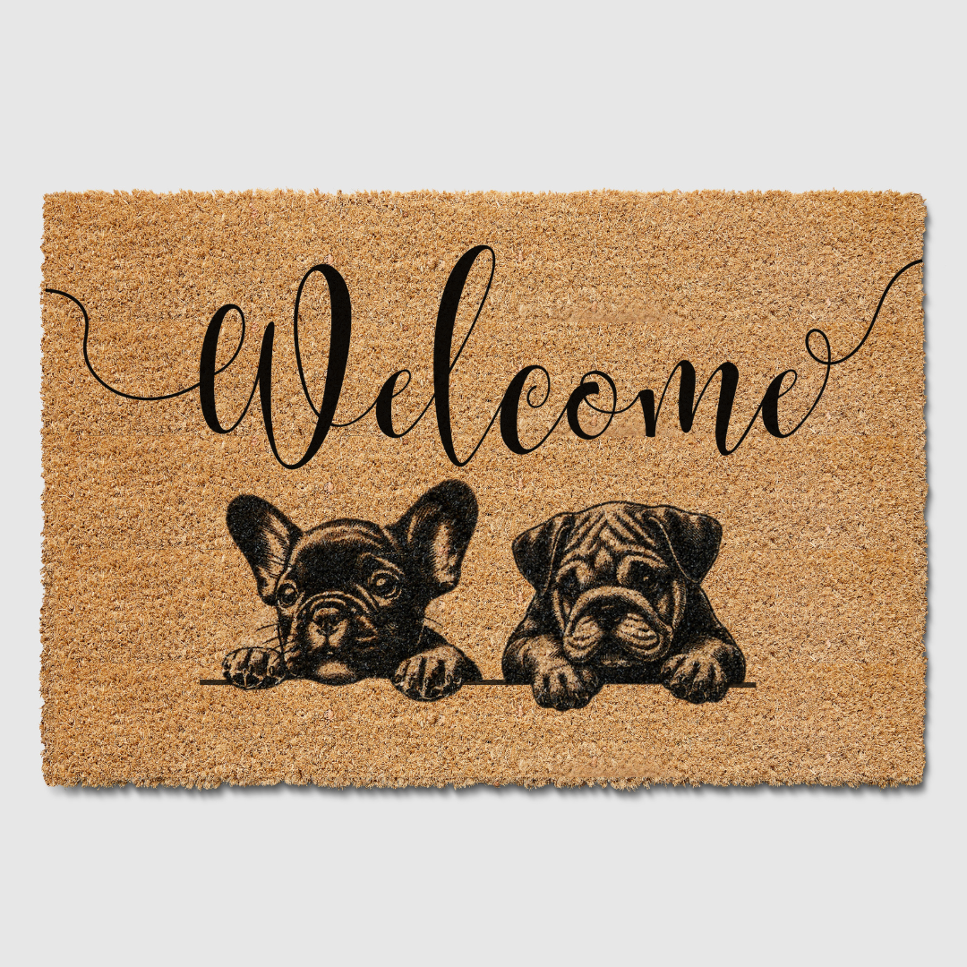 Duo Doggy Doormat