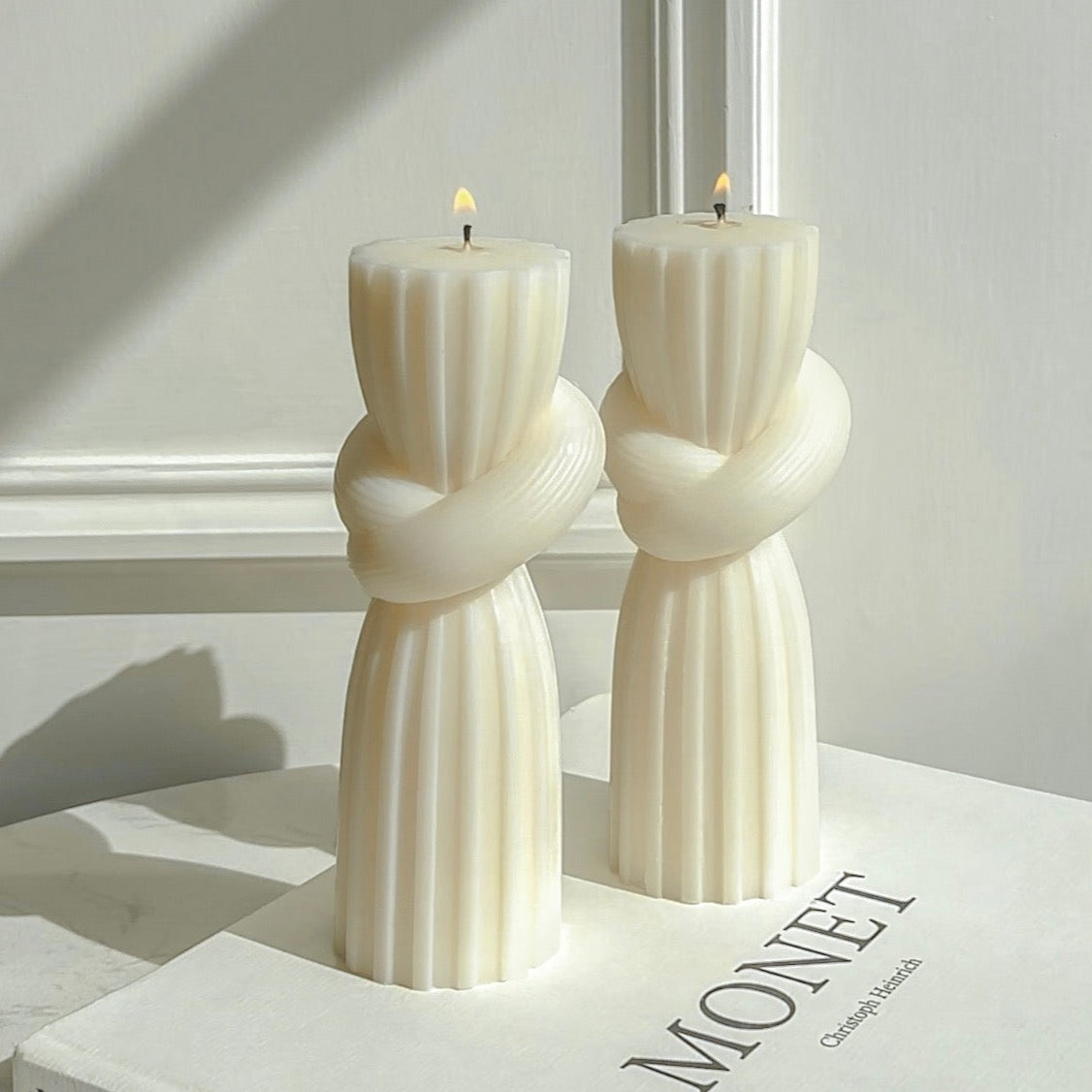 Tied Knot Candle