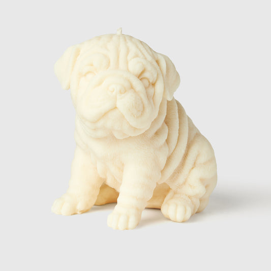 Bernard The British Bulldog Candle