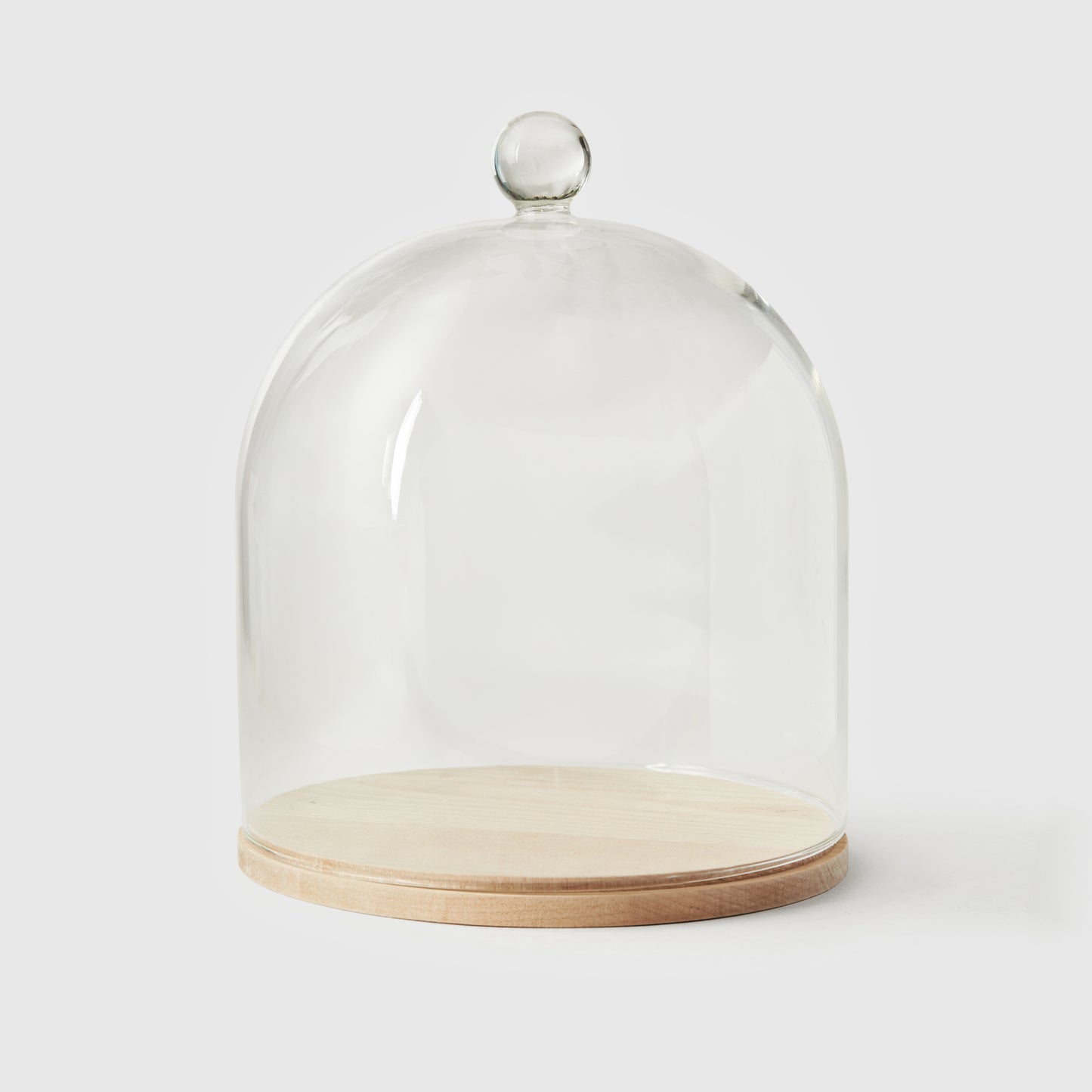 Glass Bell Cloche Jar, Large