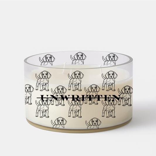 Beagle Container Candle