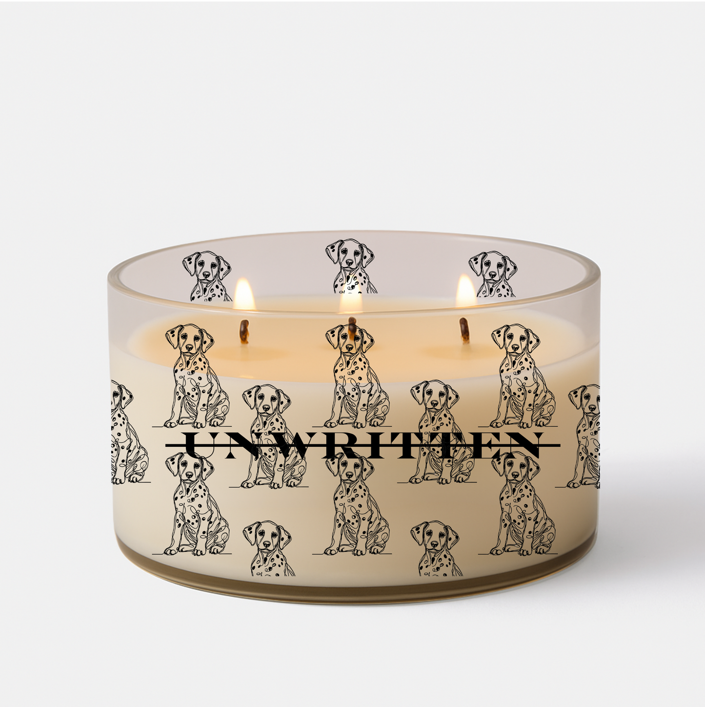 Dalmatian Container Candle