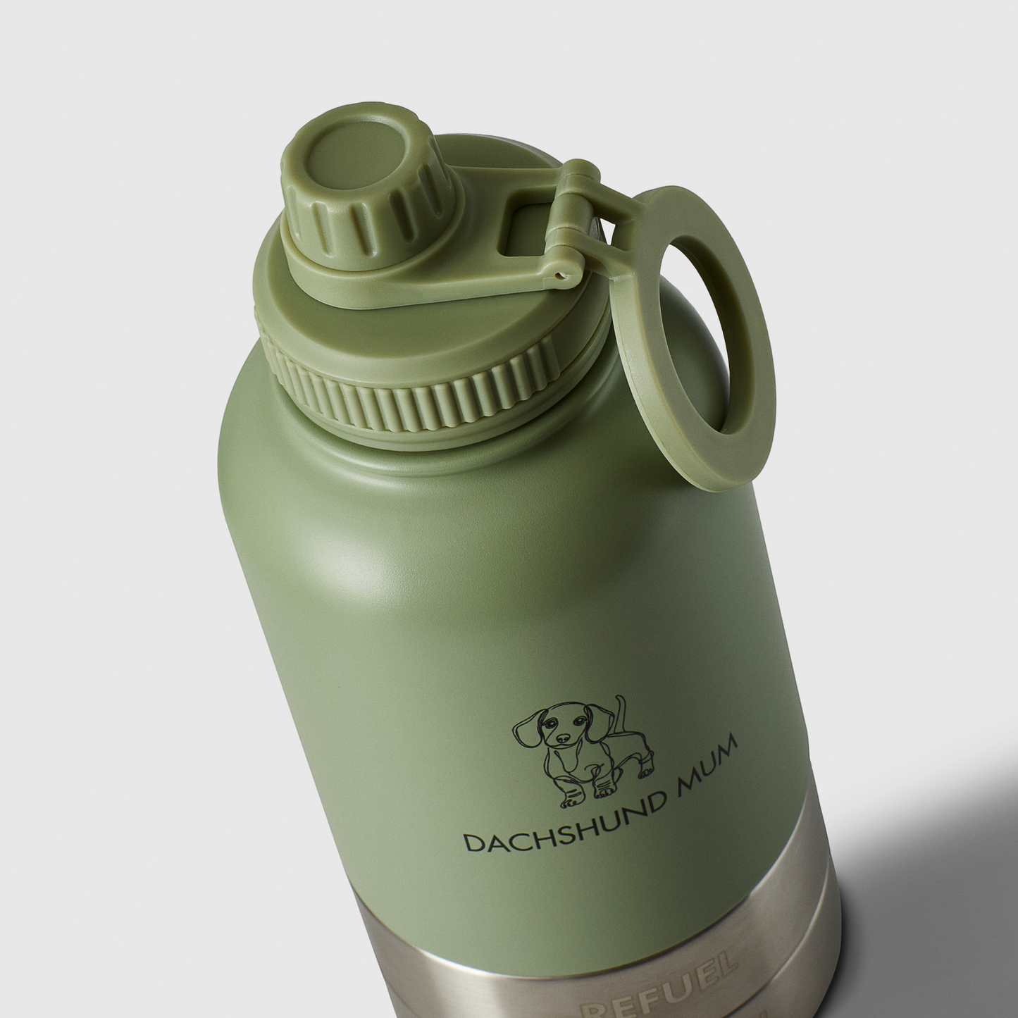 Fetch Flask | 3-in-1 Travel Bottle | Sage Green