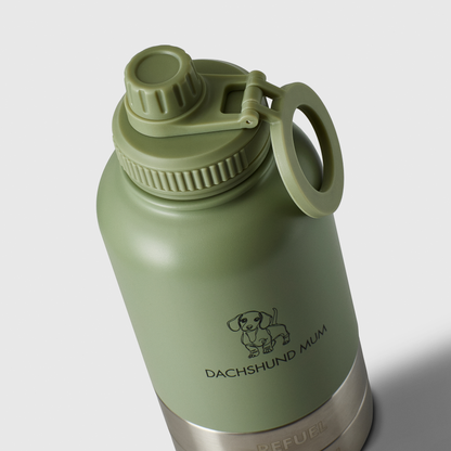Fetch Flask | 3-in-1 Travel Bottle | Sage Green