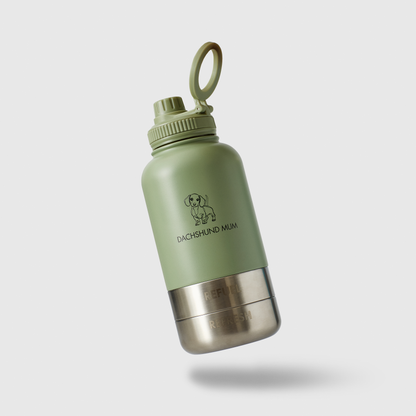 Fetch Flask | 3-in-1 Travel Bottle | Sage Green