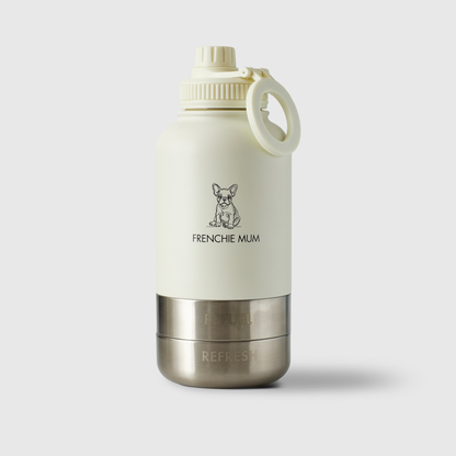 Fetch Flask | 3-In-1 Travel Bottle | Oat