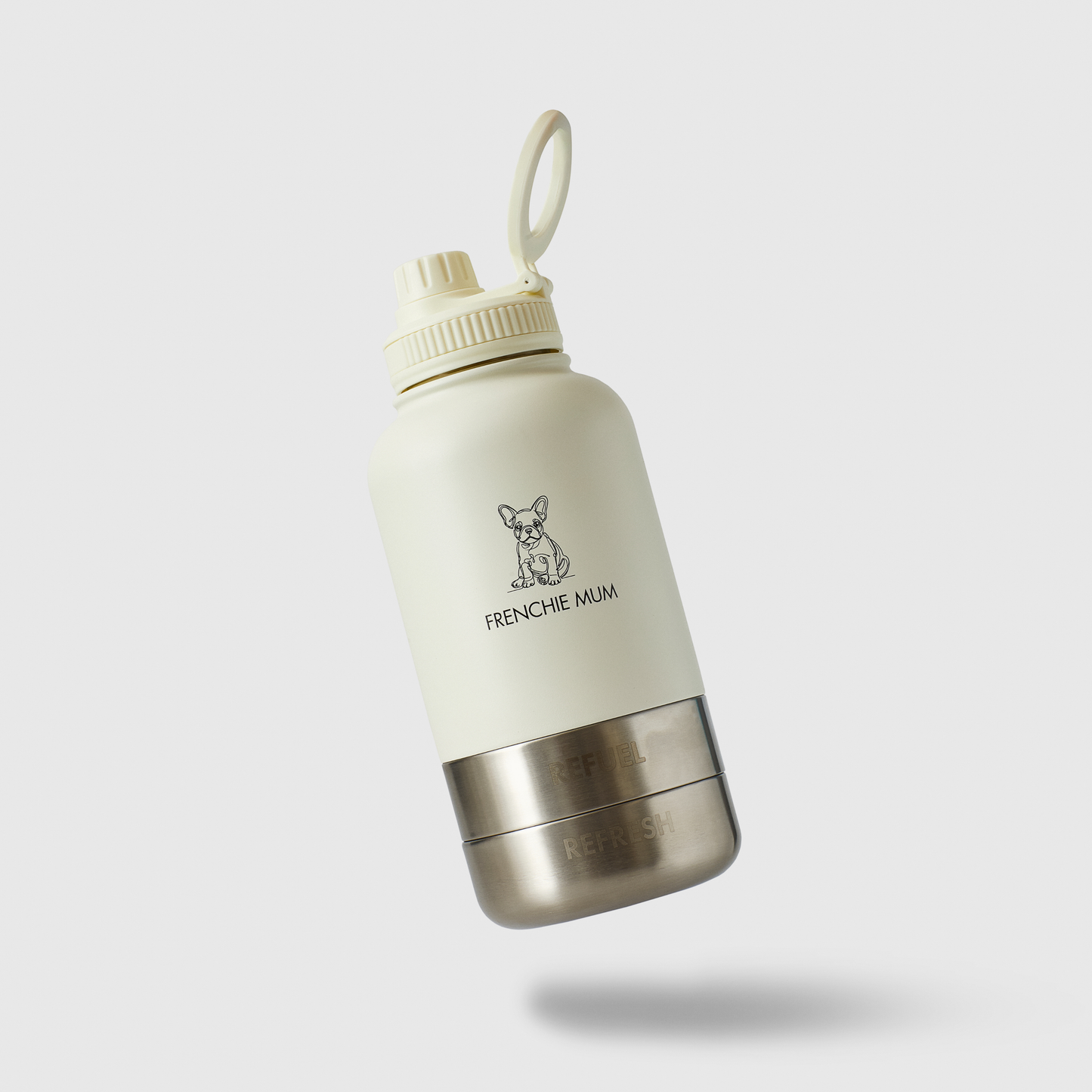 Fetch Flask | 3-In-1 Travel Bottle | Oat