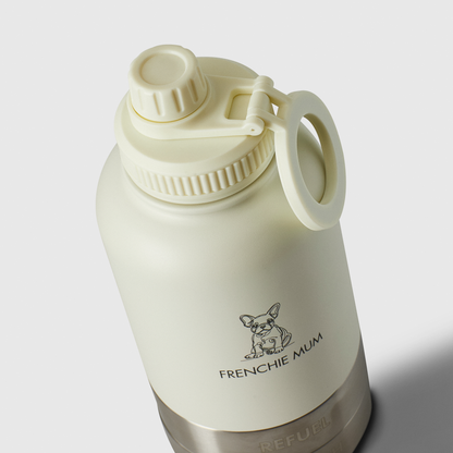 Fetch Flask | 3-In-1 Travel Bottle | Oat