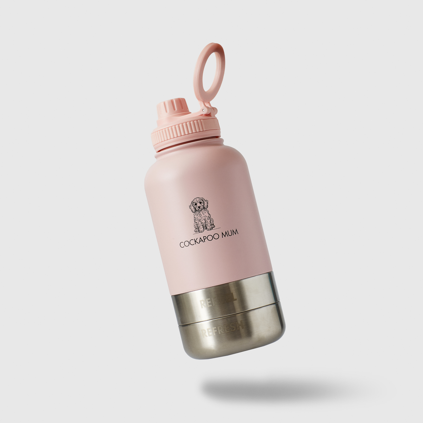 Fetch Flask | 3-in-1 Travel Bottle | Blush