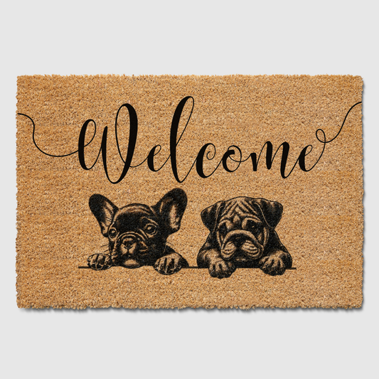 Duo Doggy Doormat