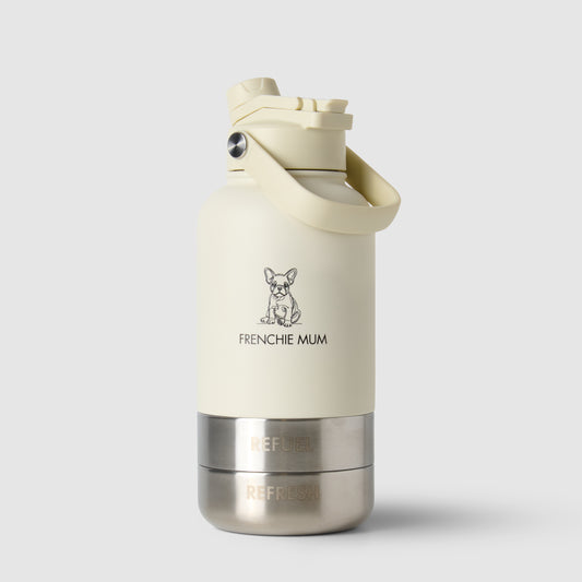 Fetch Flask | 3-In-1 Travel Bottle | Oat