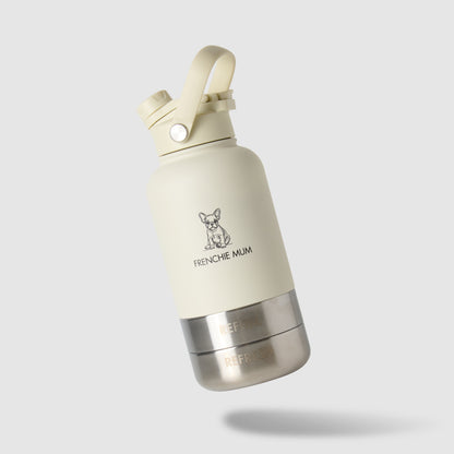 Fetch Flask | 3-In-1 Travel Bottle | Oat