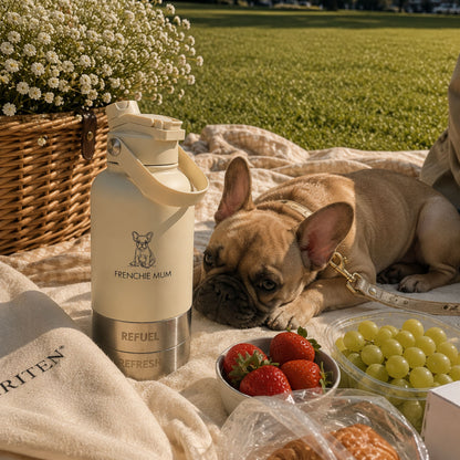 Fetch Flask | 3-In-1 Travel Bottle | Oat