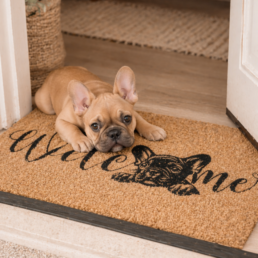 French Bulldog Doormat