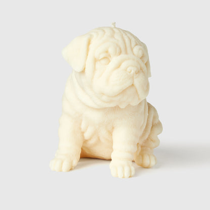 Bernard The British Bulldog Candle