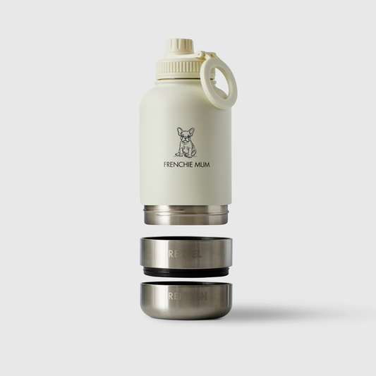 Fetch Flask | 3-In-1 Travel Bottle | Oat