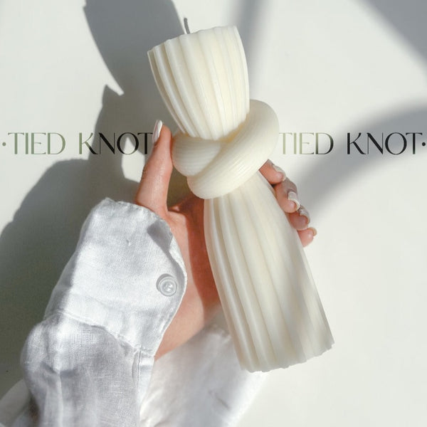 Tied Knot Candle