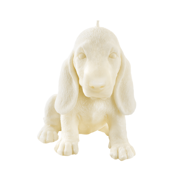 Copper The Basset Hound Candle