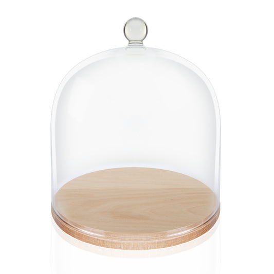 Glass Bell Cloche Jar, Large