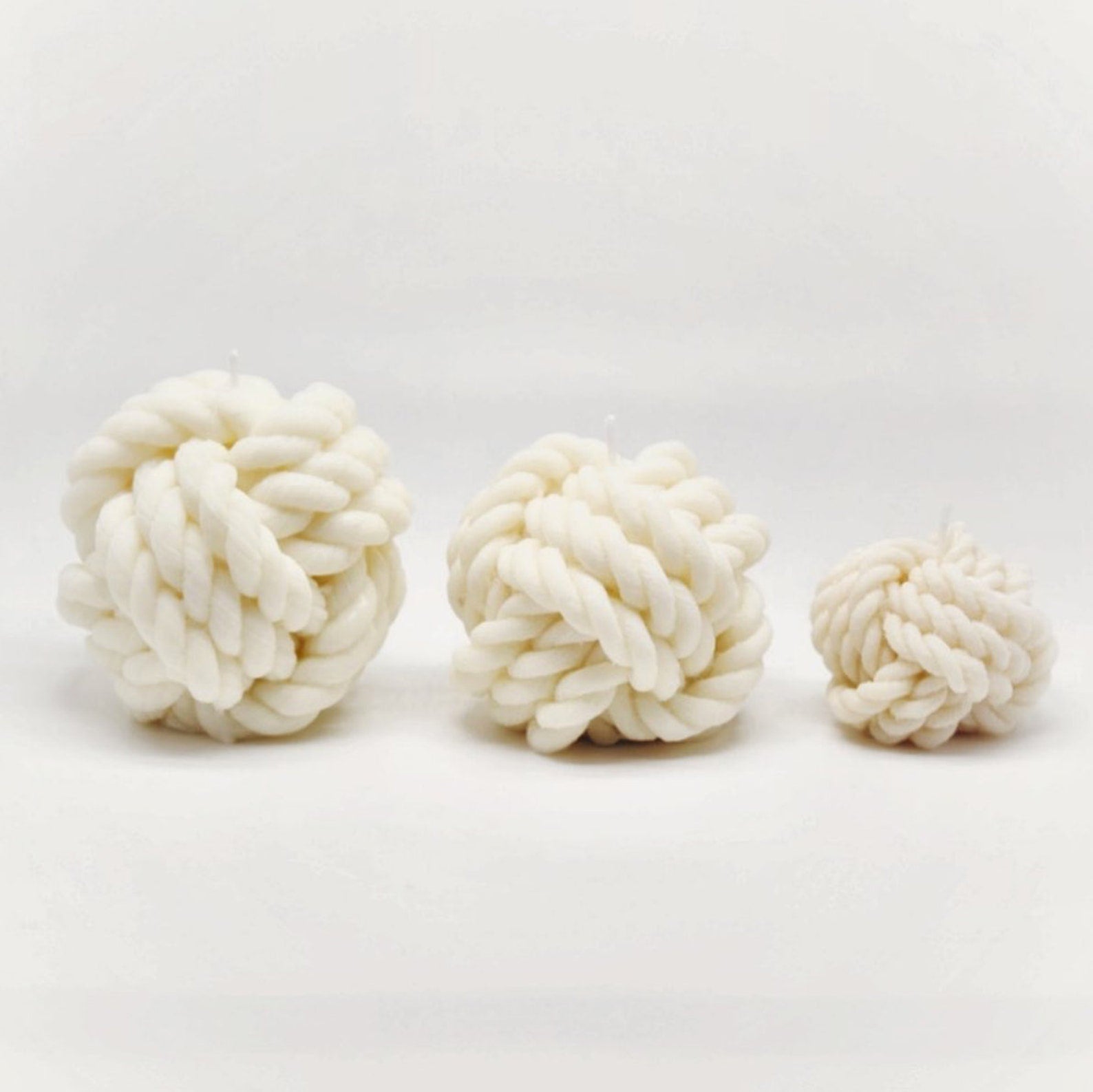 Forget Me Knot, Rope Knot Candle